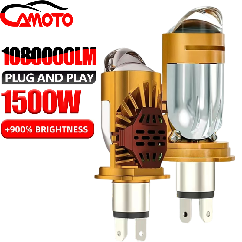 Universal Motorcycle Led Headlight Projector - Projektor CAMOTO Bi LED z obiektywem