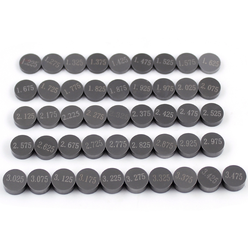Motorcycle Parts - Regulowane podkładki zaworowe 7.48mm Kompletny zestaw