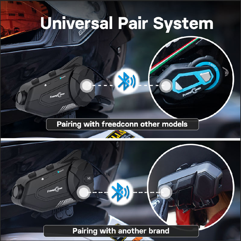 Interkom motocyklowy Freedconn – Universal Motorcycle Helmet Intercom Headset recenzja i cena