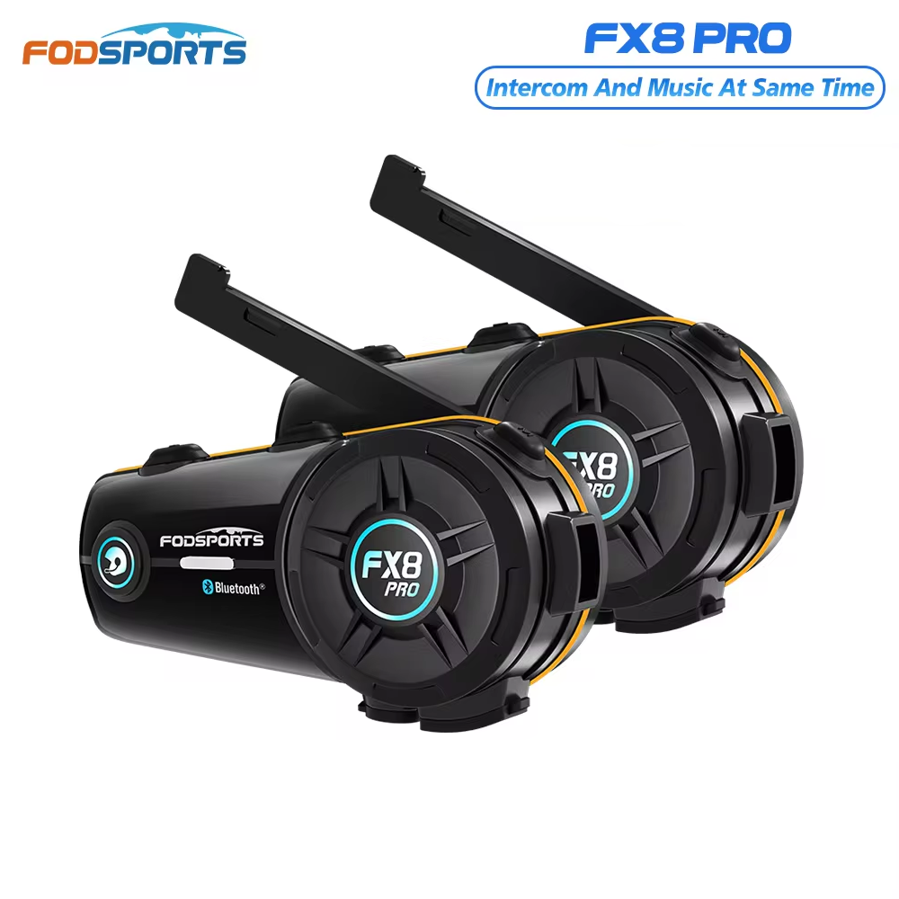 2 szt. Fodsports FX8 Pro Motoc – Universal Motorcycle Helmet Intercom Headset recenzja i cena