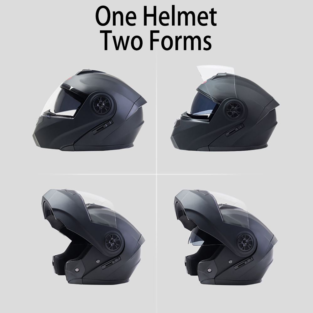 Męskie kaski motocyklowe Bluet – Full Face Motorcycle Helmet With Bluetooth recenzja i cena