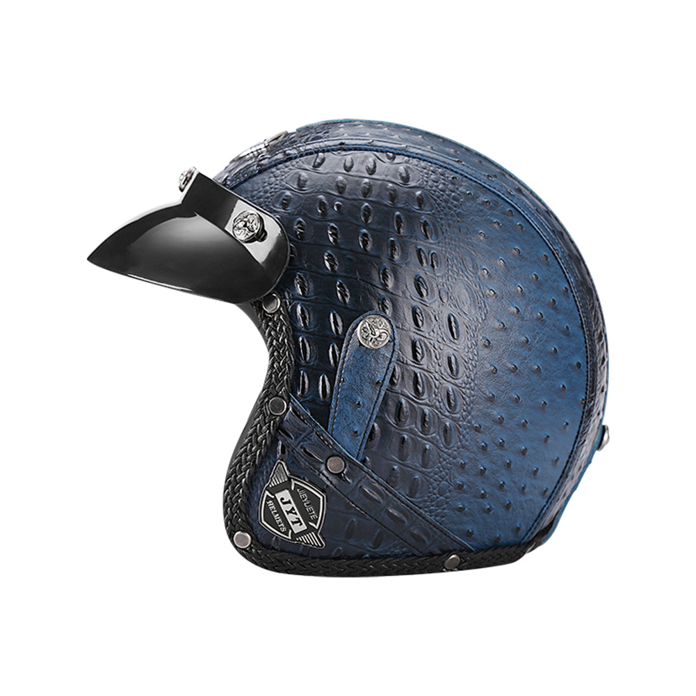 DOT 3/4 Open Face Motorcycle R – Vintage Open Face Retro Helmet recenzja i cena