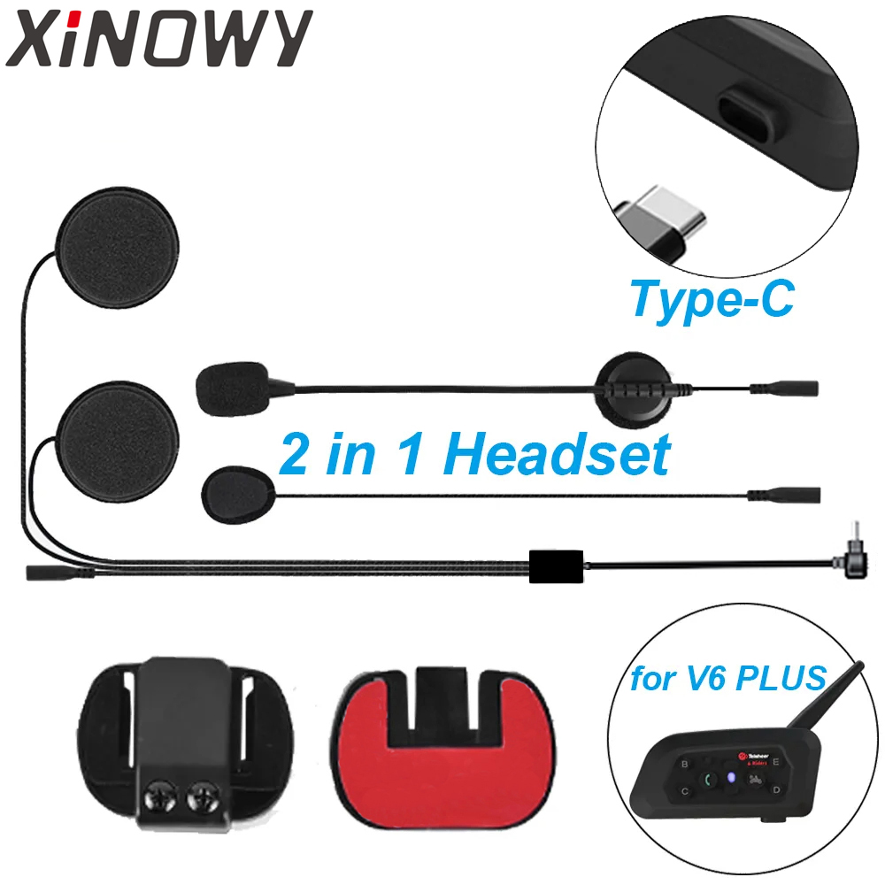 Typu C USB-C dla Xinowy V6 PLU – Full Face Motorcycle Helmet With Bluetooth recenzja i cena