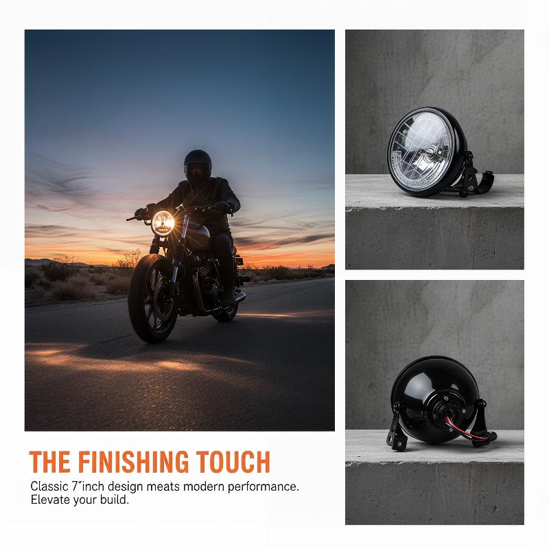 Uniwersalny 7-calowy reflektor – Riding Gear recenzja i cena
