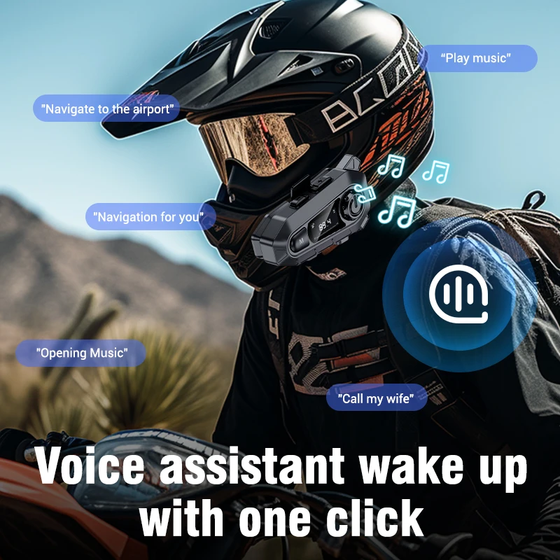 Interkom motocyklowy Bluetooth – Universal Motorcycle Helmet Intercom Headset recenzja i cena