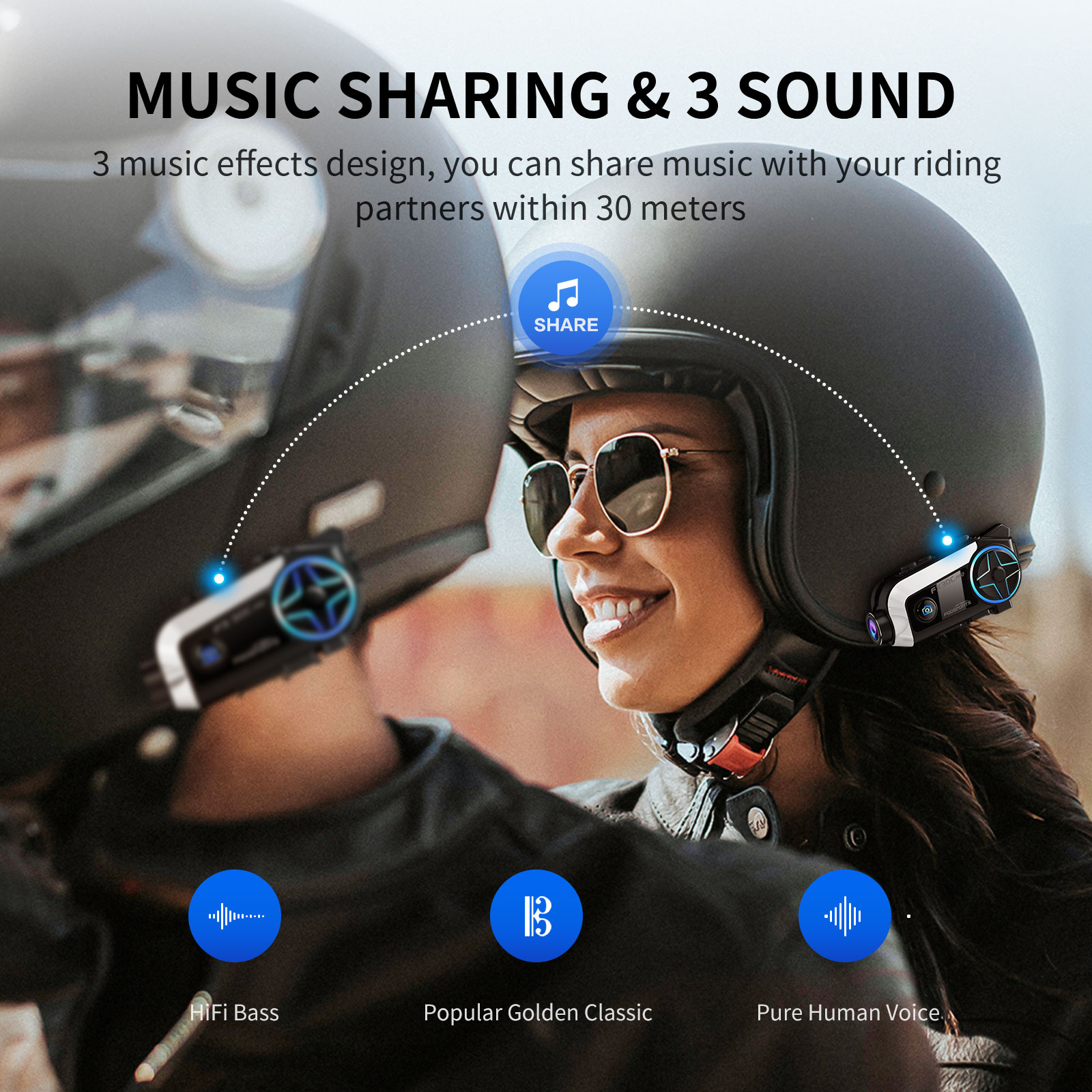 Interkom motocyklowy Fodsports – Universal Motorcycle Helmet Intercom Headset recenzja i cena