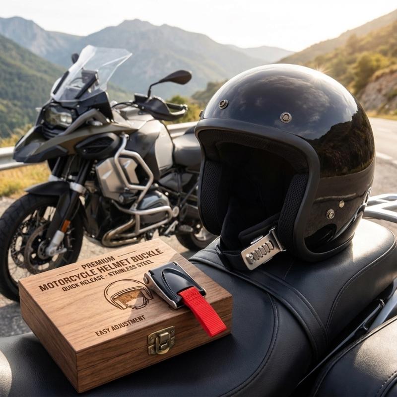 Kaski motocyklowe G7NA ze stal – Quick Release Buckle Motorcycle Helmet recenzja i cena