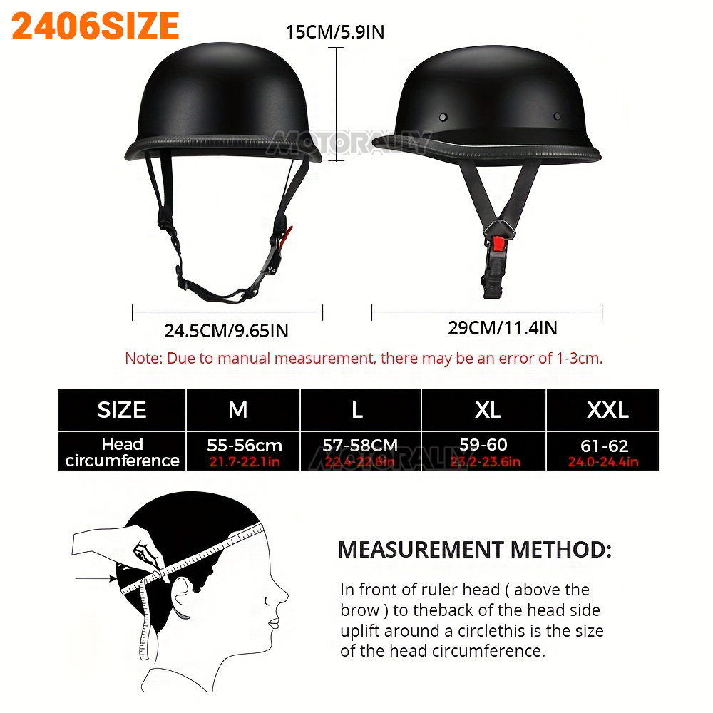 Kask motocyklowy Vintage, kask – Vintage Open Face Retro Helmet recenzja i cena