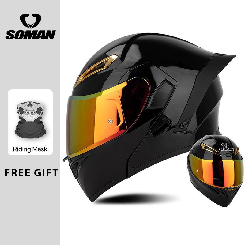 Kask motocyklowy unisex z podw – Modular Flip Up Motorcycle Helmet Dot Approved recenzja i cena