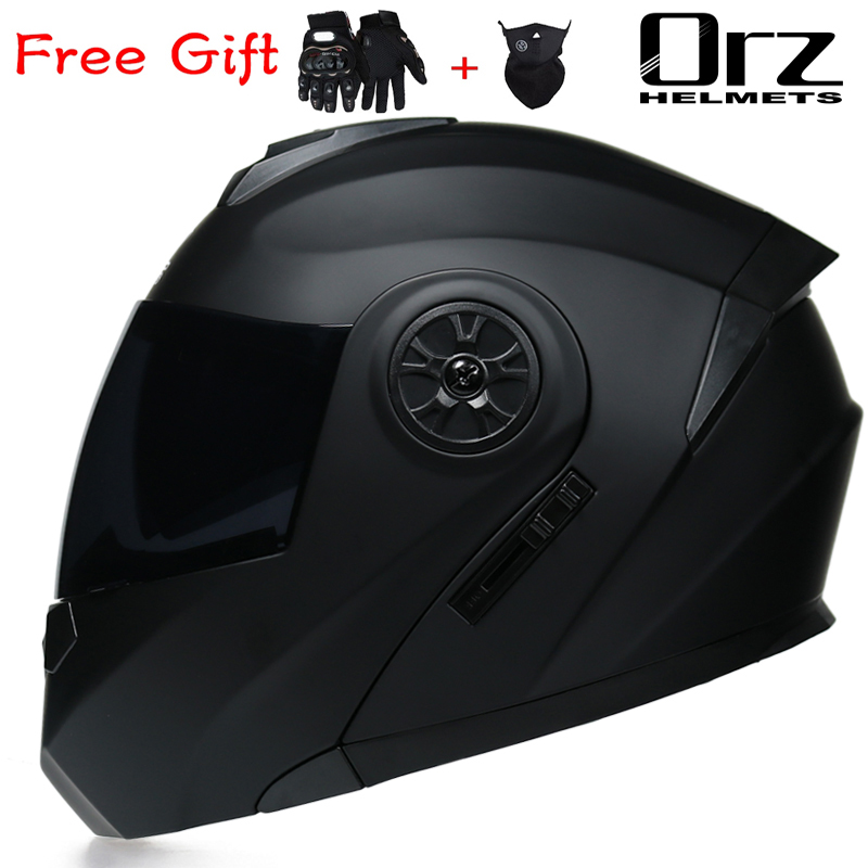 ORZ-161 Najnowszy kask motocyk – Modular Flip Up Motorcycle Helmet Dot Approved recenzja i cena