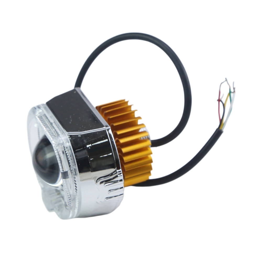 2.5-calowy LED Reflektor Motoc – Universal Motorcycle Led Headlight Projector recenzja i cena