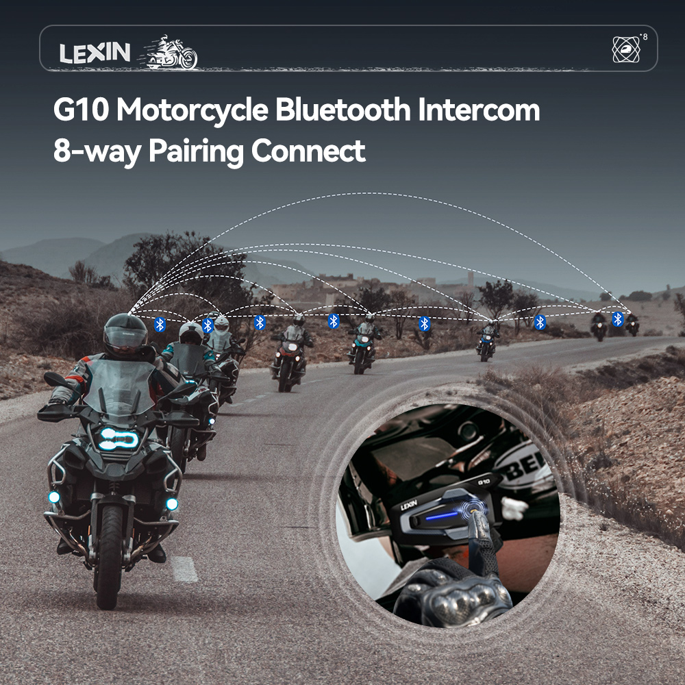NEW-LEXIN G10 Interkom do kask – Full Face Motorcycle Helmet With Bluetooth recenzja i cena