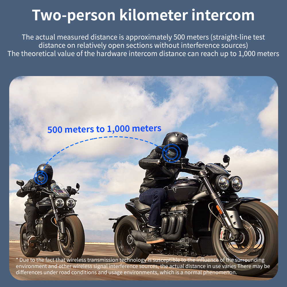 Zestaw słuchawkowy do motocykl – Universal Motorcycle Helmet Intercom Headset recenzja i cena