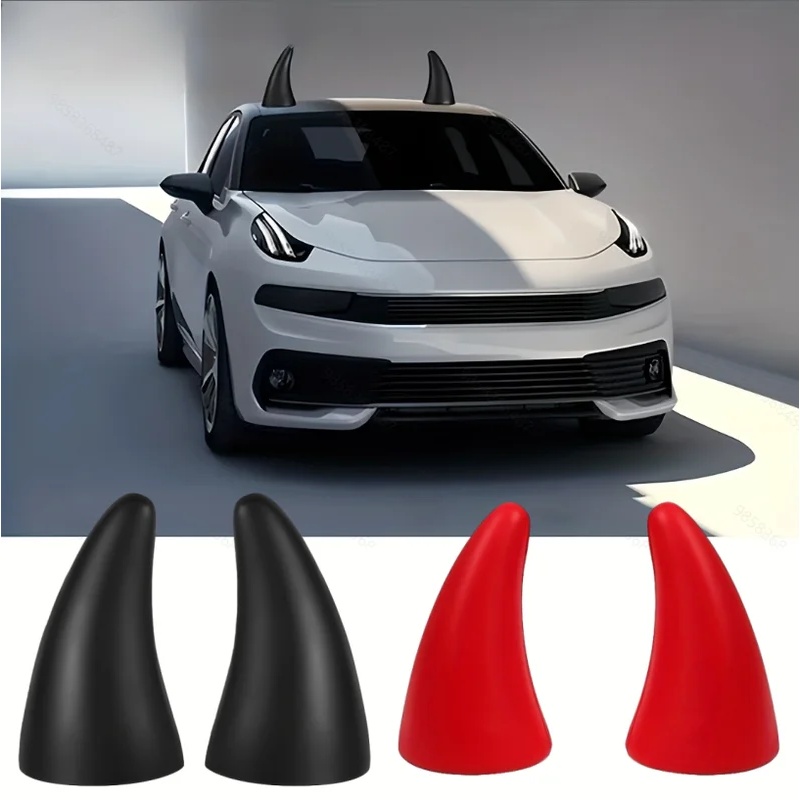 Naklejka 3D z rogami diabła na – Motorcycle Helmets recenzja i cena